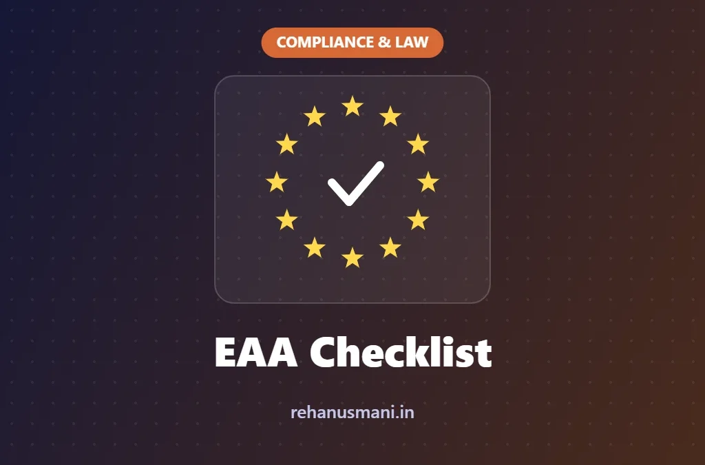 European Accessibility Act Checklist: What Small and Medium Businesses Need to Do